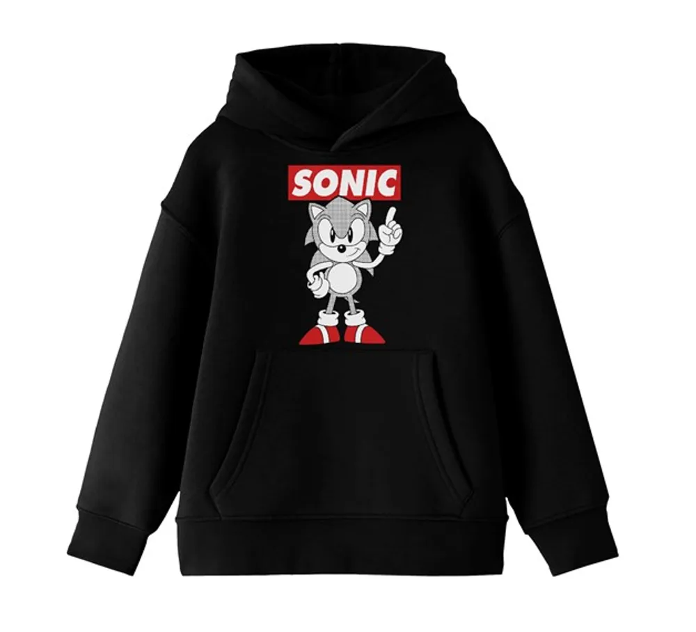 Sonic Boys Black Hoodie