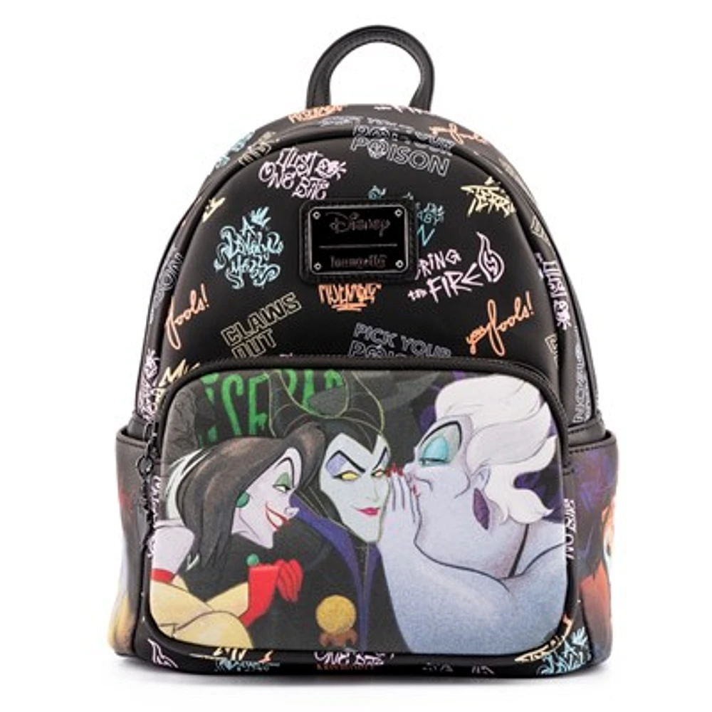 Disney Villains Nightclub Polaroid Mini Backpack 