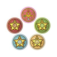 Sailor Moon Coaster Set 5PC 