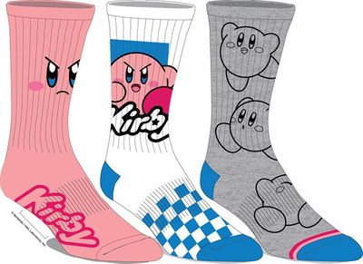 Kirby 3 pack Athletic Socks 