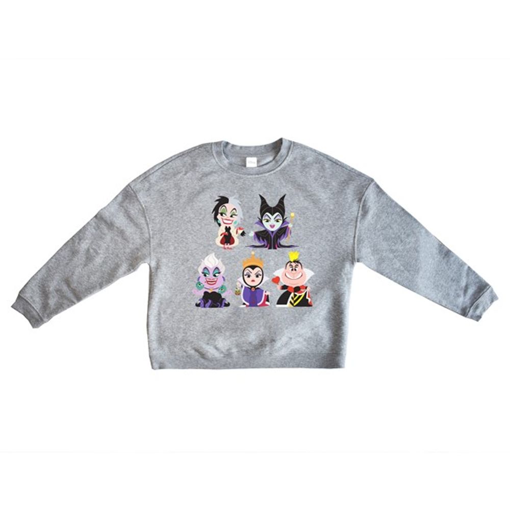 Disney Villains Crew Swtr -M 