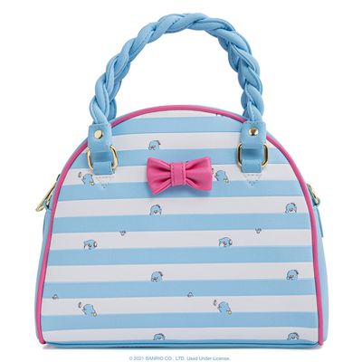 Tuxedo Sam Striped Crossbody Bag 