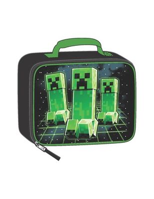 Minecraft Lunchbag Green 