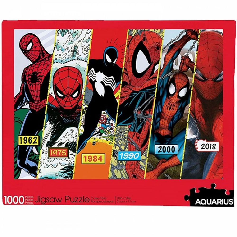 Spiderman Timeline 1000 Piece Puzzle 