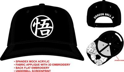 Dbz Streth Pre Curve Snapback 