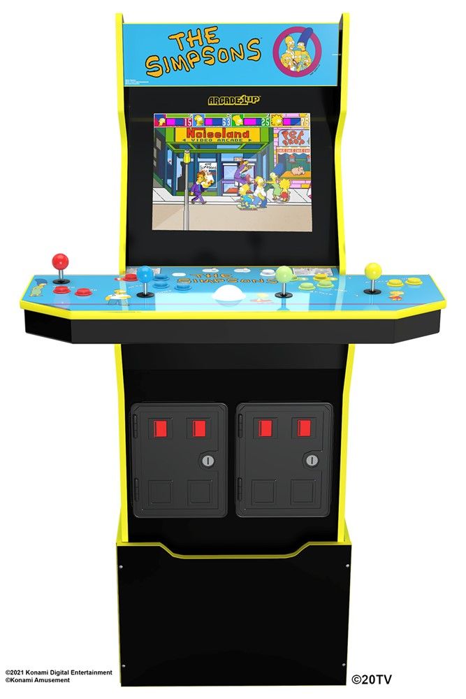 simpsons 1up arcade