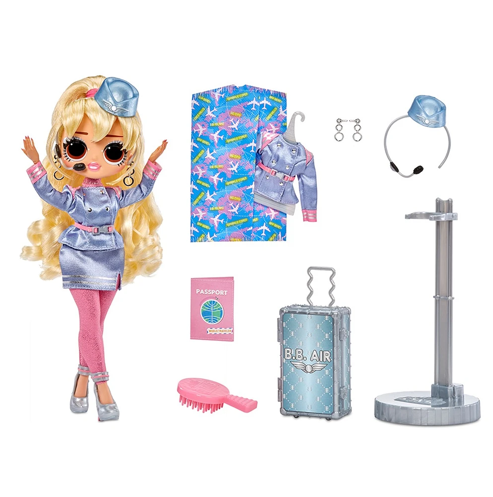 Lol Surprise Omg Travel Doll Fly Gurl 