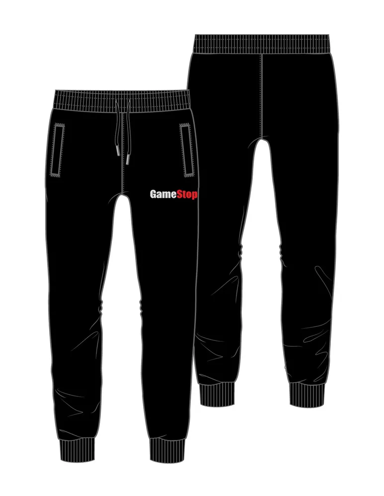 Black Gamestop Track Pant - XXL 