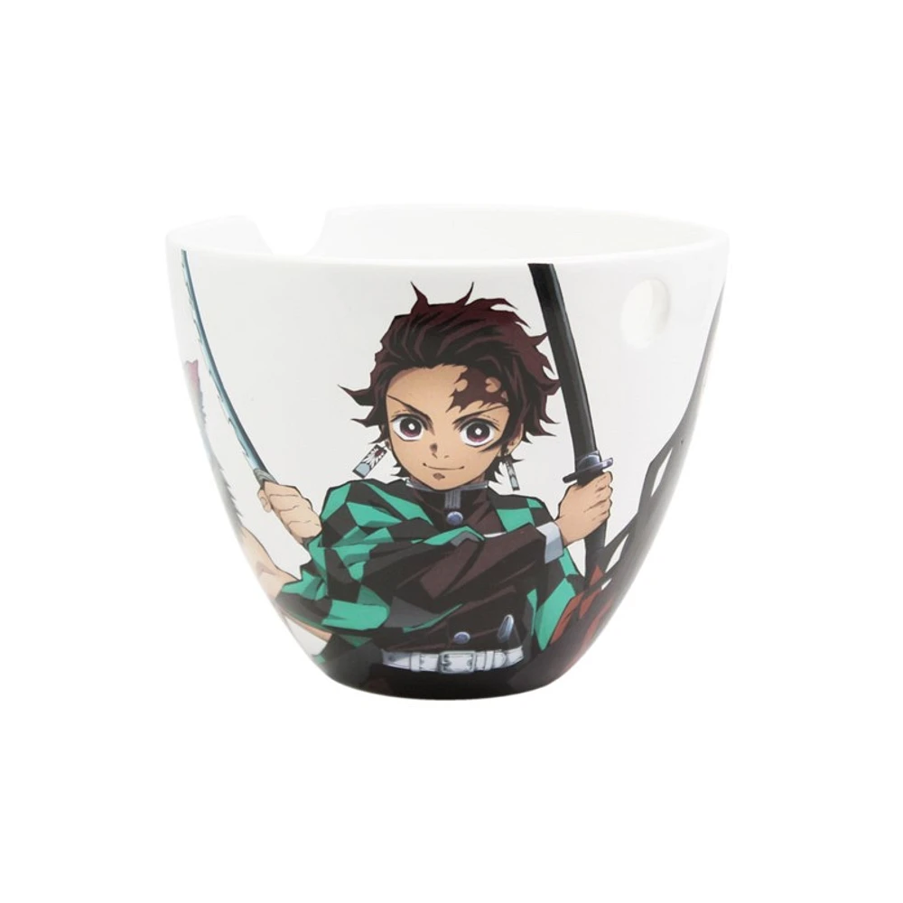 Demon Slayer Ramen Bowl With Chopsticks 