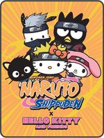 Hello Kitty X Naruto Shippuden Blanket 