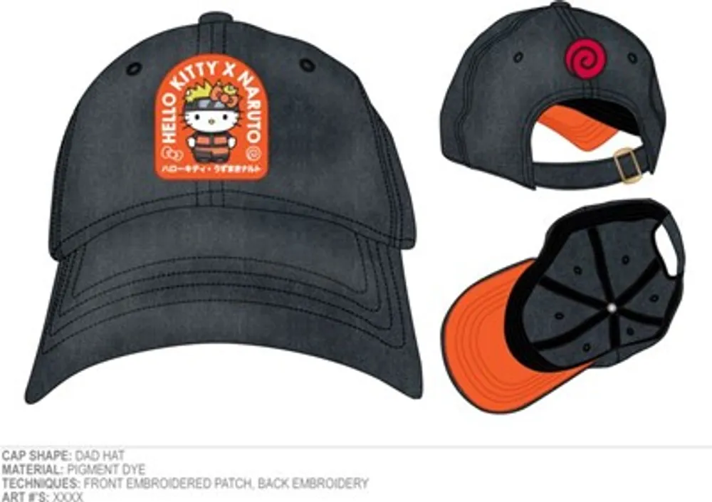 Hello Kitty Naruto Ballcap 