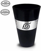 Naruto Pint Glass Black Logo 
