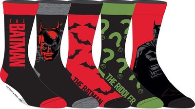 The Batman 5pack Socks 