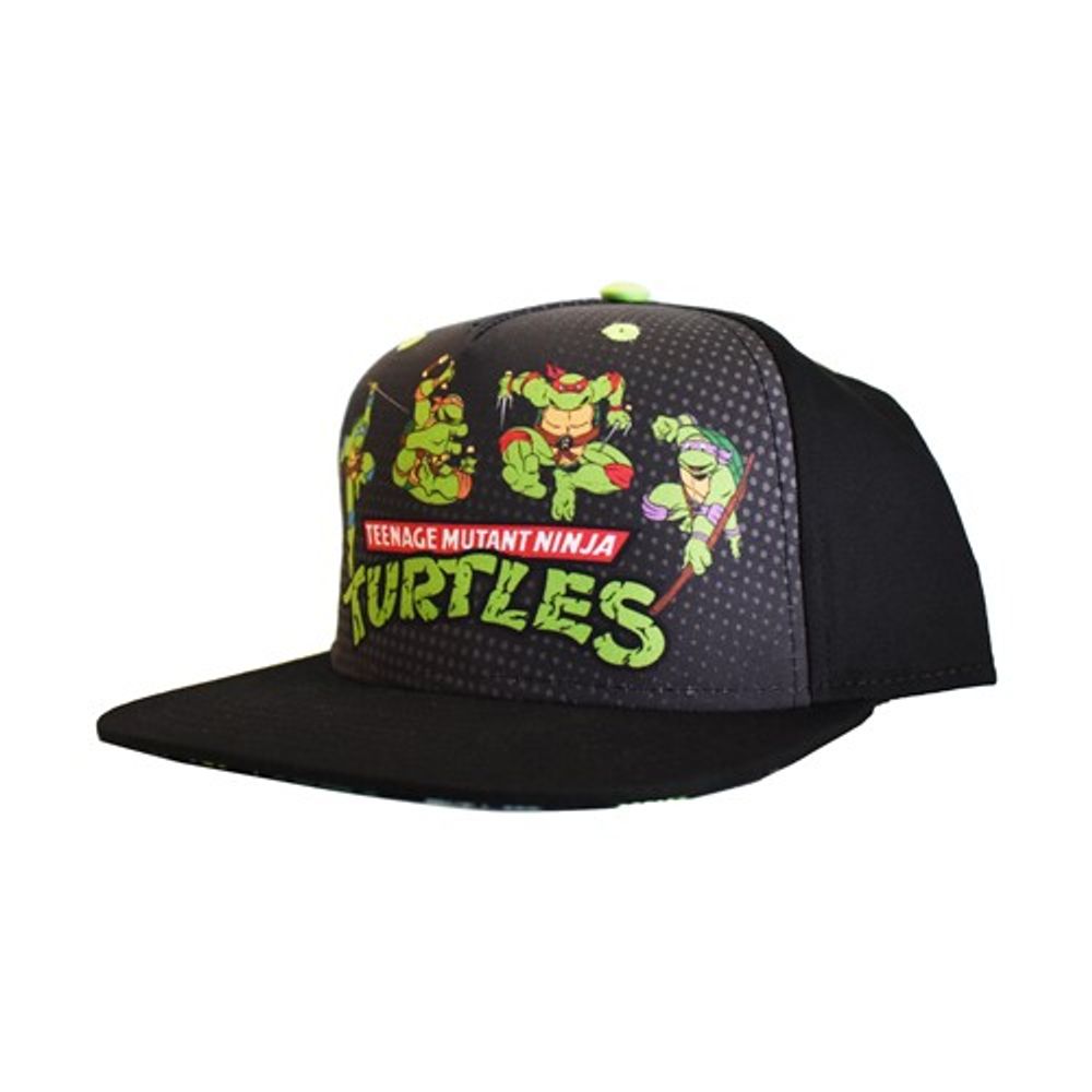 Teenage Mutant Ninja Turtles Kids Group Jump Snapback 