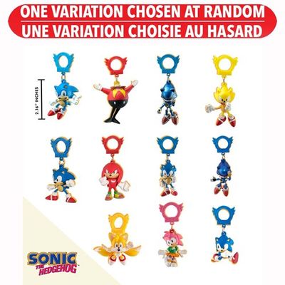 Sonic Backpack Hanger S2 Blind Pack – One Variation Chosen at Random