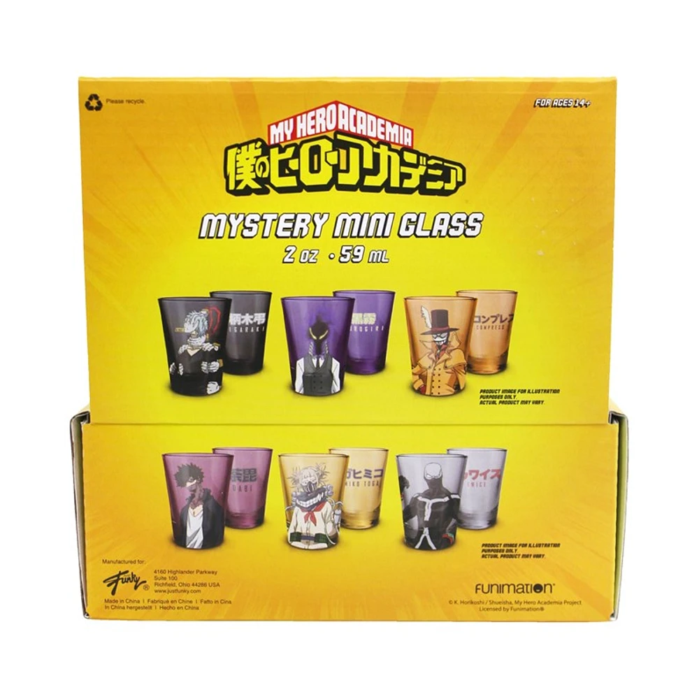 Mha Assorted Blind Pack Shot Glass 