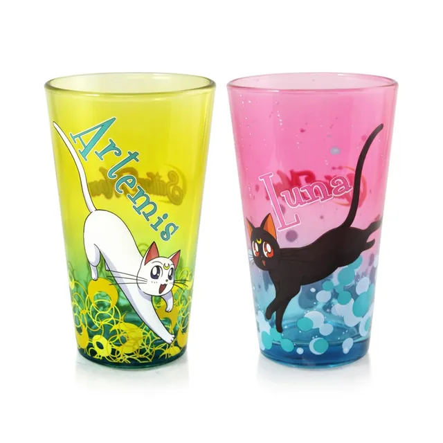 Kirby and Meta Knight 16 oz Pint Glass Set 2-Pack