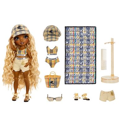 Rainbow High Pacific Coast Fashion Doll- Harper Dune (Sand) 
