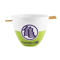 Dragon Ball Z Ramen Bowl With Chopsticks 