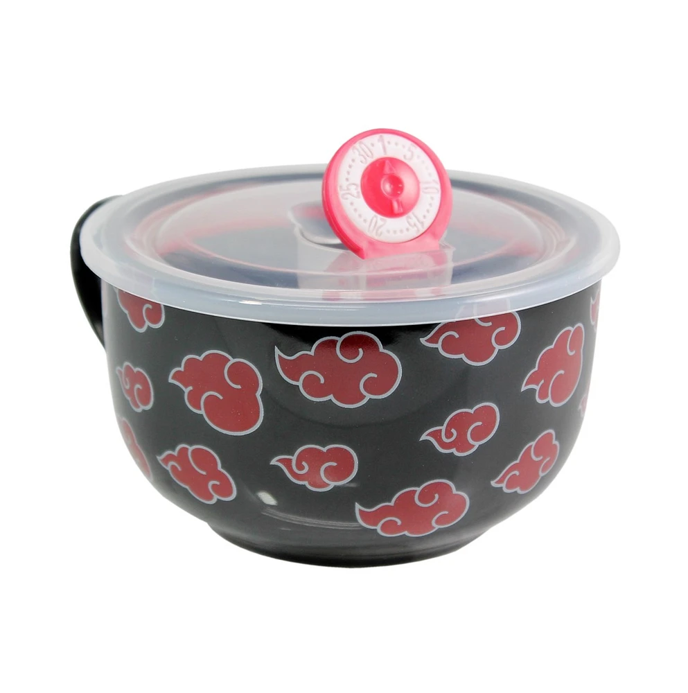 Naruto Akatsuki Soup Bowl with Lid 