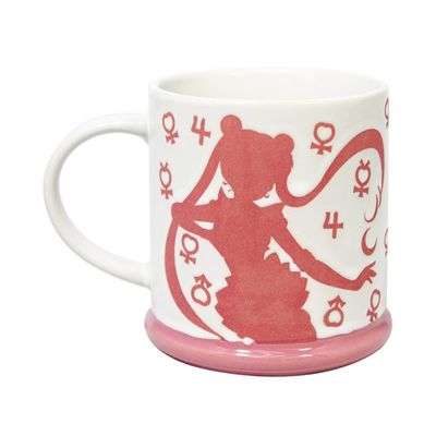 Sailor Moon Pink & White Mug 