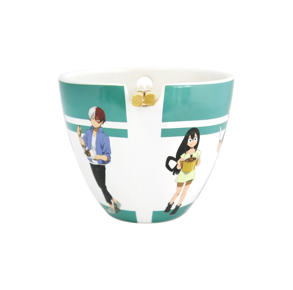 My Hero Academia Ramen Bowl With Chopsticks 