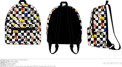 Looney Tunes Check Mini Backpack 