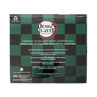 Demon Slayer Sushi Set avec baguettes 