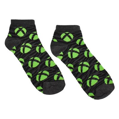 Xbox Juniors Green Ankle Socks 