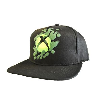 Xbox Rubber Print Snapback Hat 