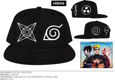 Naruto Symbols Snapback 