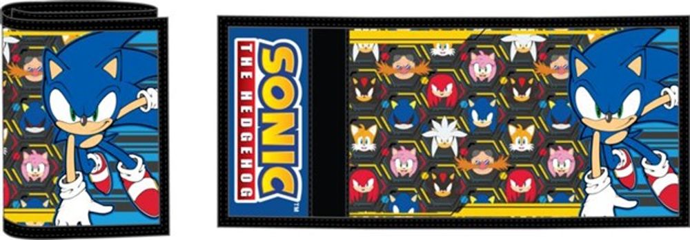 Sonic Boys Velcro Wallet 