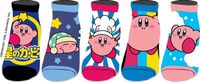 Kirby 5 Pack Ankle Socks Assortment 