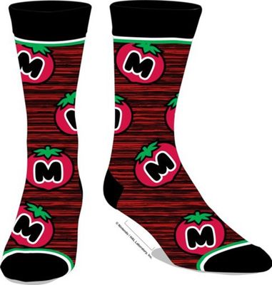 Chaussettes mi-mollet à imprimé intégral Kirby 