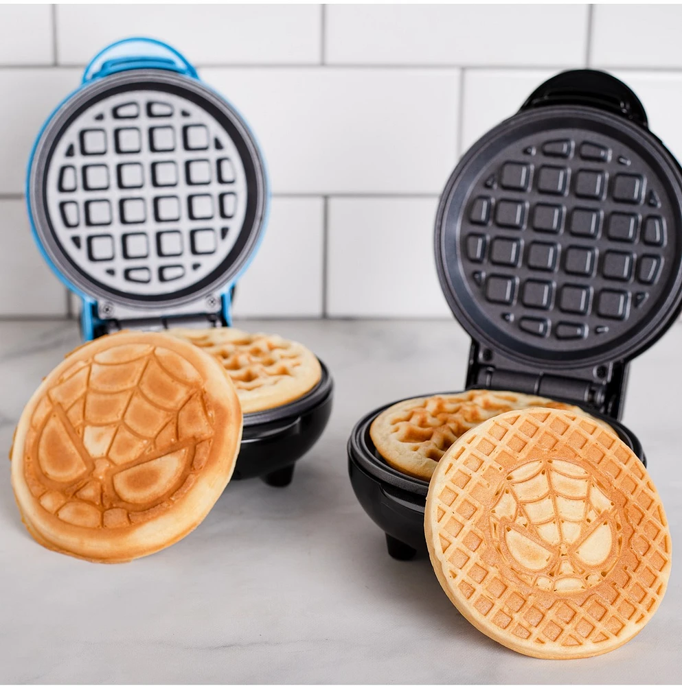 Marvel Spiderman and Miles Morales Mini Waffle Maker Set 