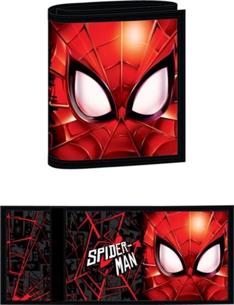 Marvel Spider-Man: Across The Spider-Verse Trifold Chain Wallet