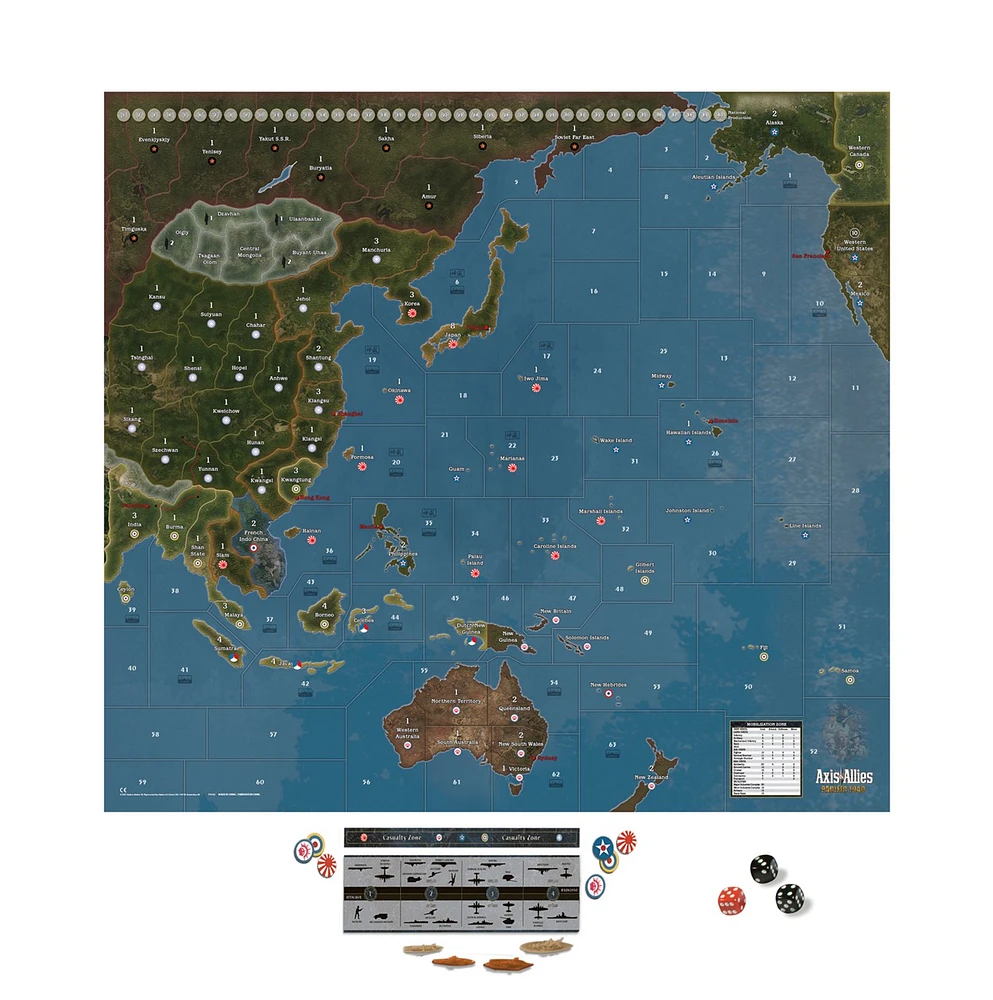 Ah Axis And Pacific 1940   