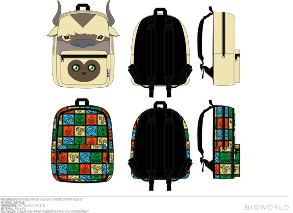 Avatar Appa Backpack 