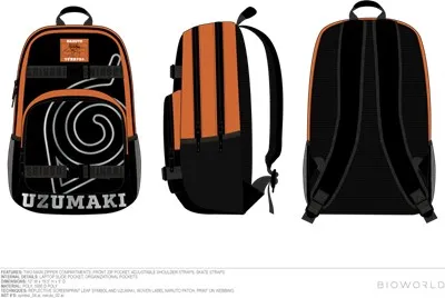Naruto Uzumaki Backpack 