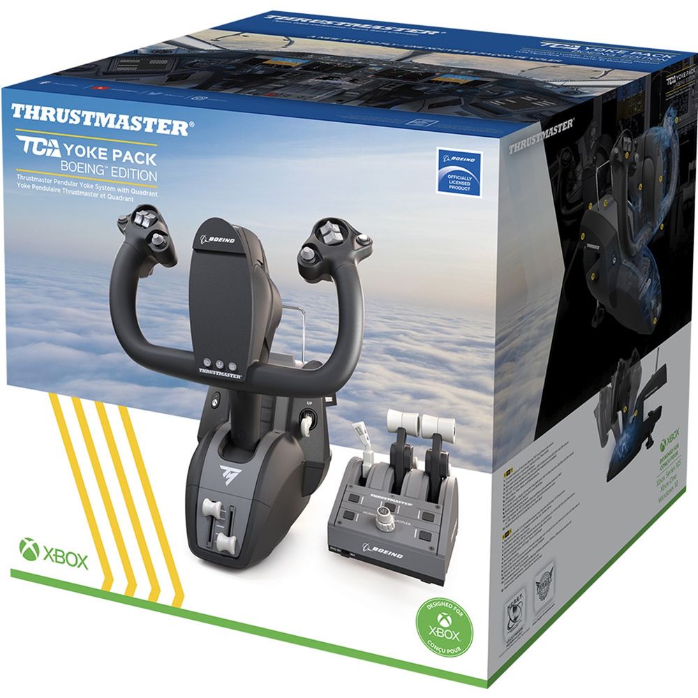 Thrustmaster TCA Yoke PACK Boeing Edition for XBOX Series X/S, Windows - Compatible with XBOX Series X/S  One and Windows