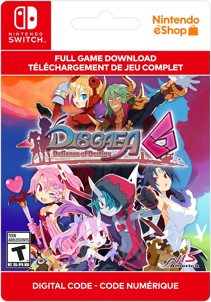 Disgaea 6: Defiance of Destiny - Numérique