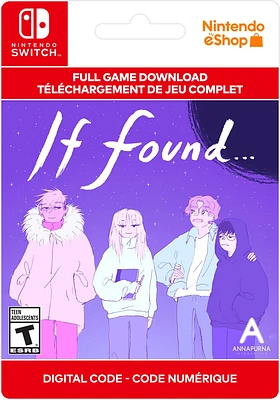 If Found... - Numérique