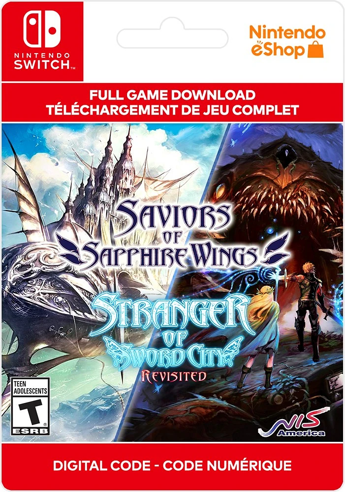 Saviors of Sapphire Wings - Stranger of Sword City Revisited - Numérique