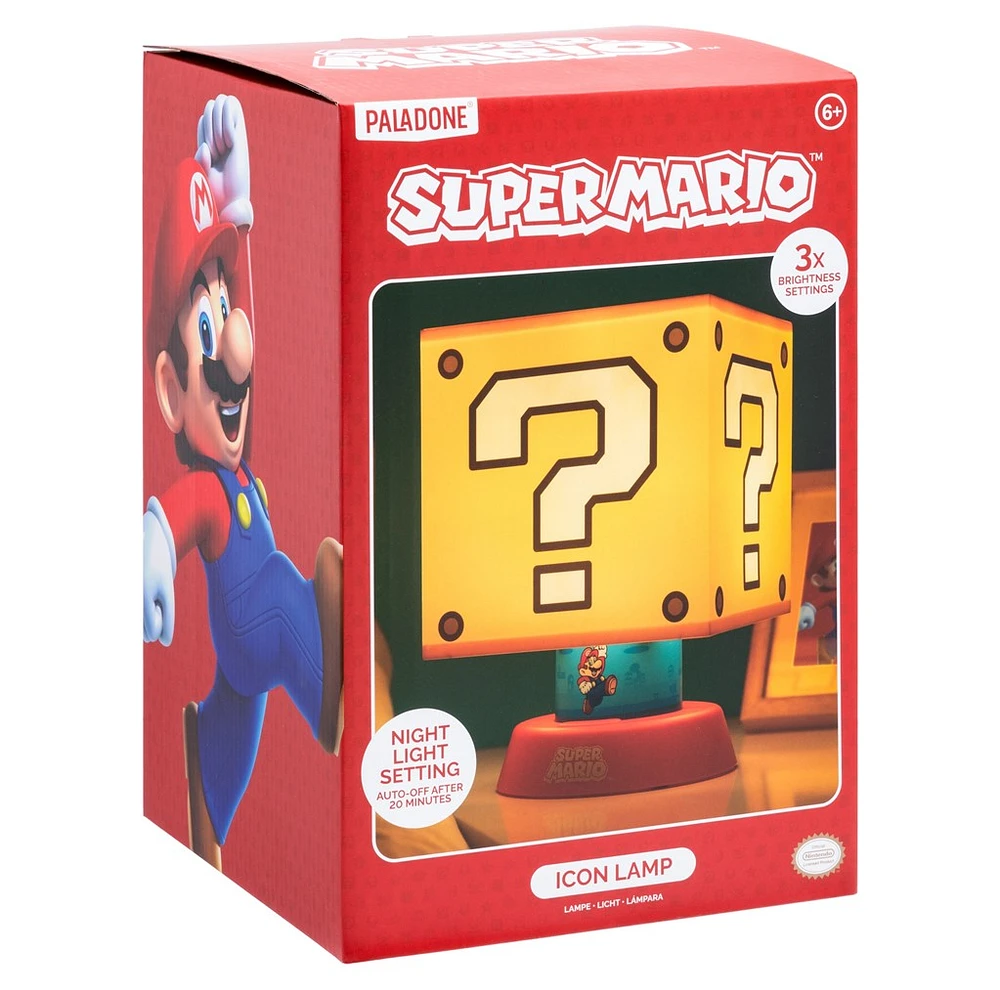  Lampe Icône Super Mario 