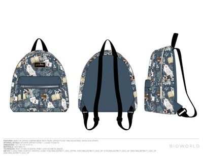 Harry Potter Floral Mini Backpack 