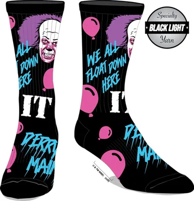 IT Pennywise Mens Crew Socks 