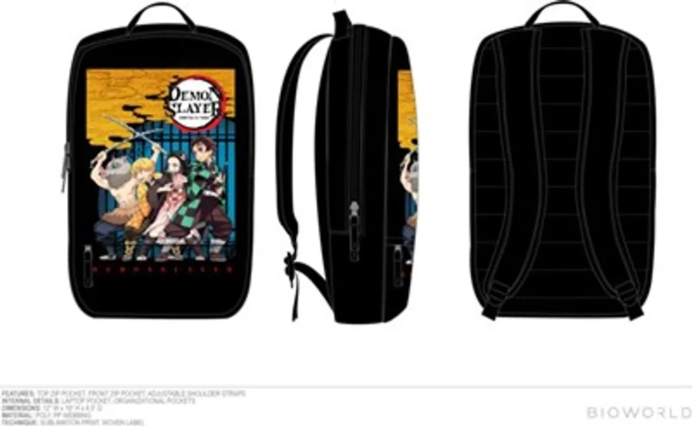 Demon Slayer Group Backpack 