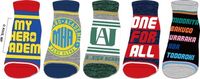 Mha 5pk Jrs Ankle Socks 