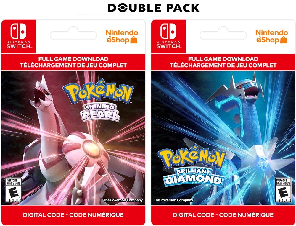 Pokémon Brilliant Diamond & Shining Pearl Double Pack - Digital