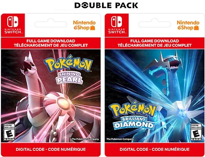 Pokémon Brilliant Diamond & Shining Pearl Double Pack - Numérique